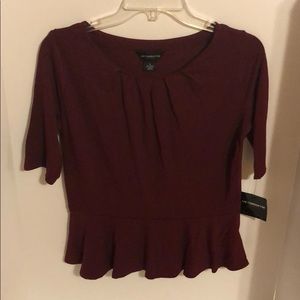 Maroon blouse